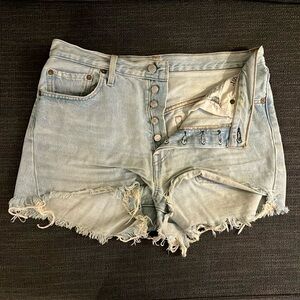 Levi’s 501 denim shorts